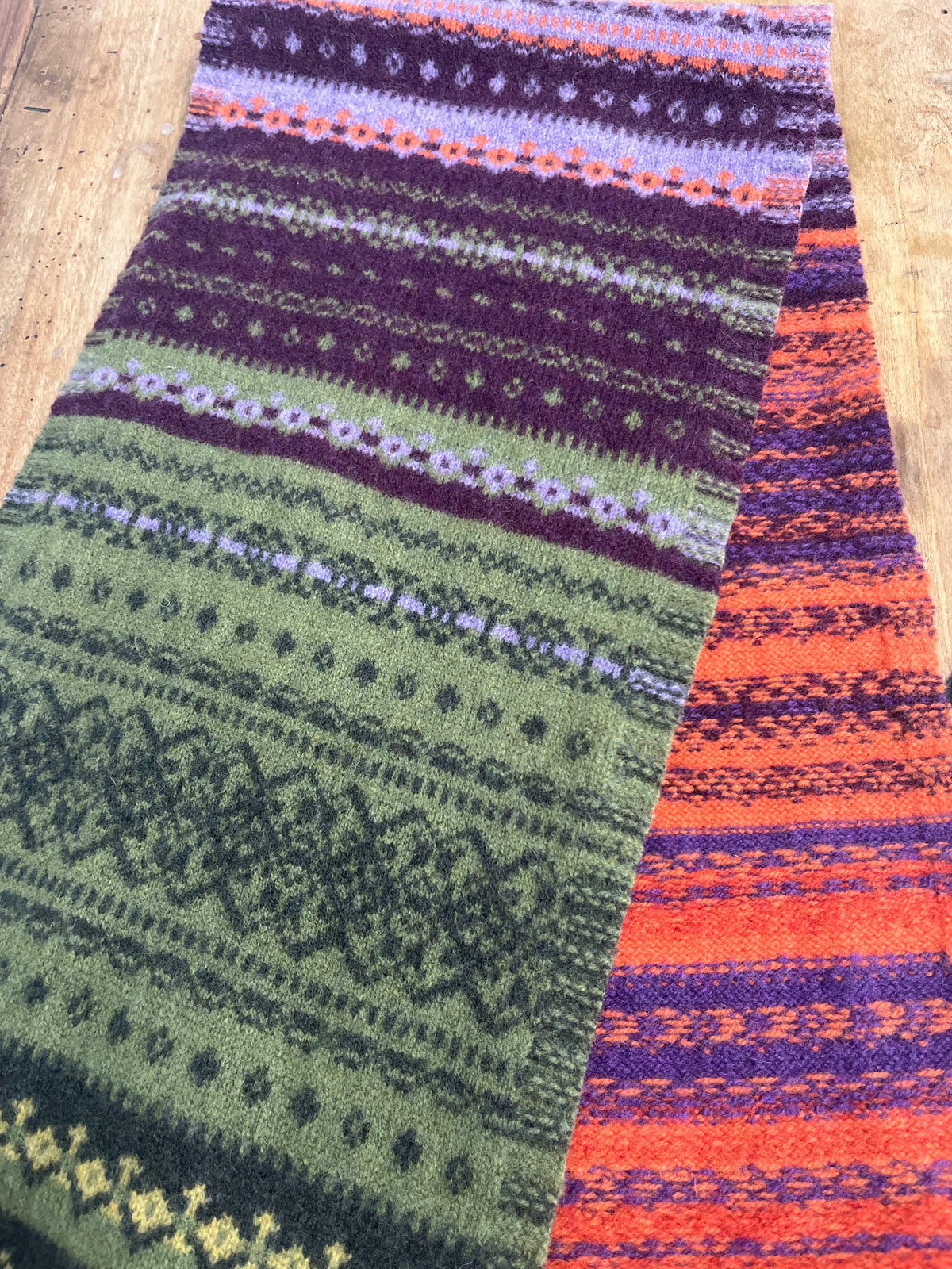 Eribé Fairisle Scarf Copperland