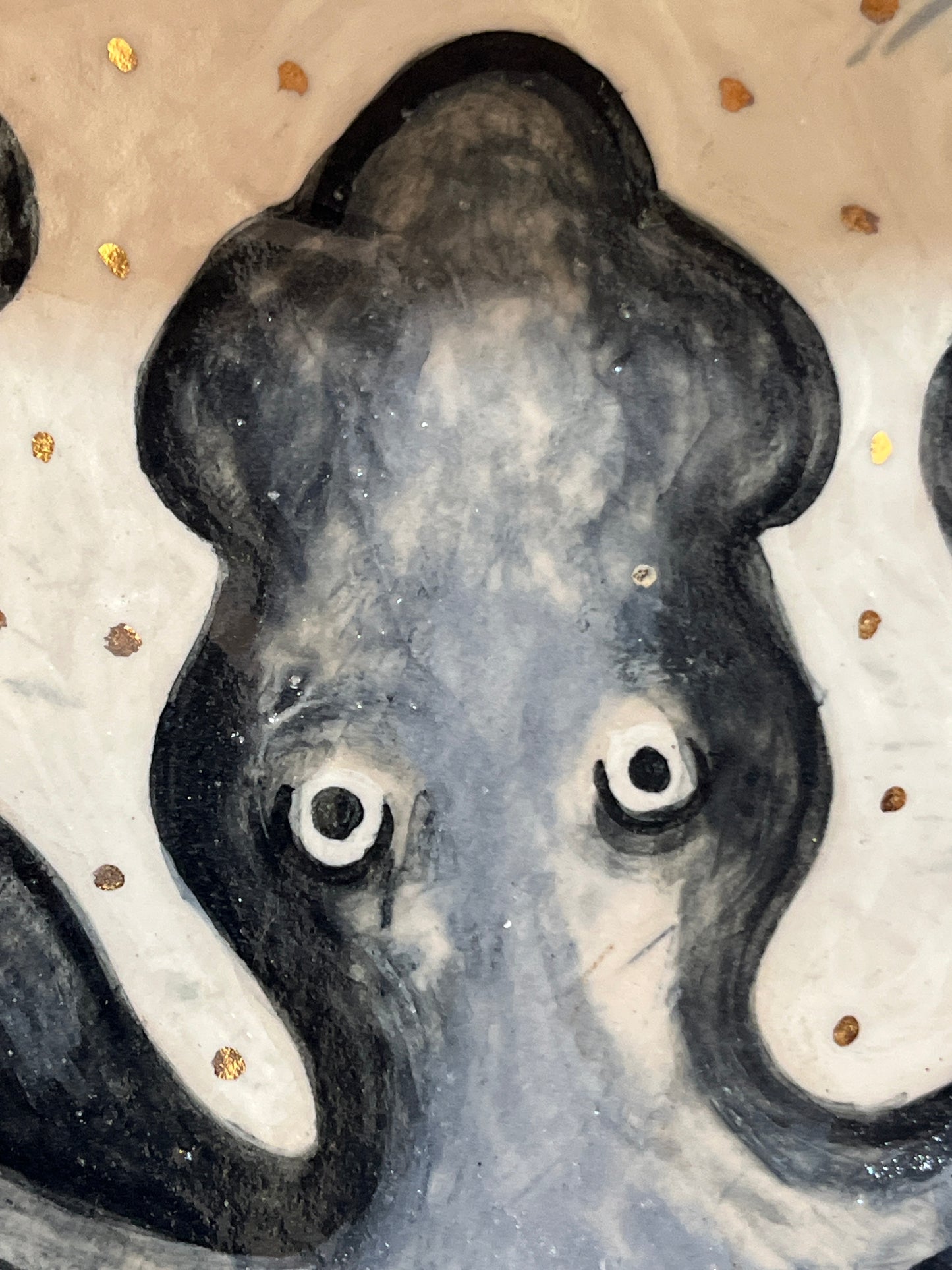 Large Octopus Platter by Jane Tyler