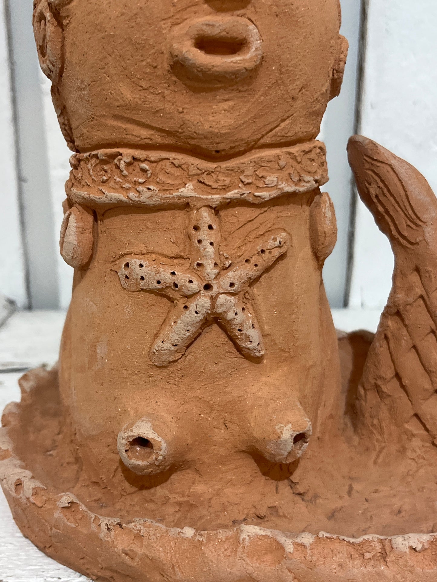 Terracotta Mermaid by Jane Tyler