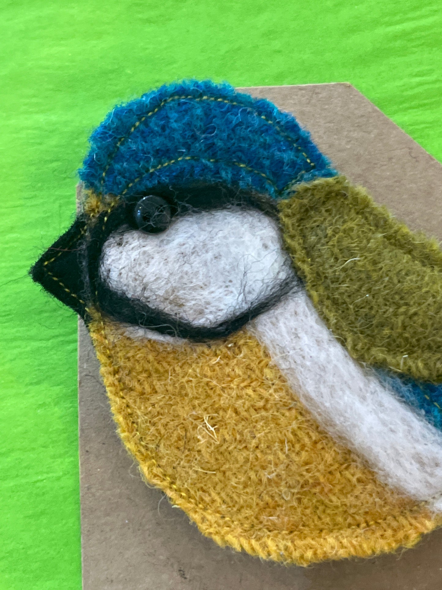 Bluetit Brooch