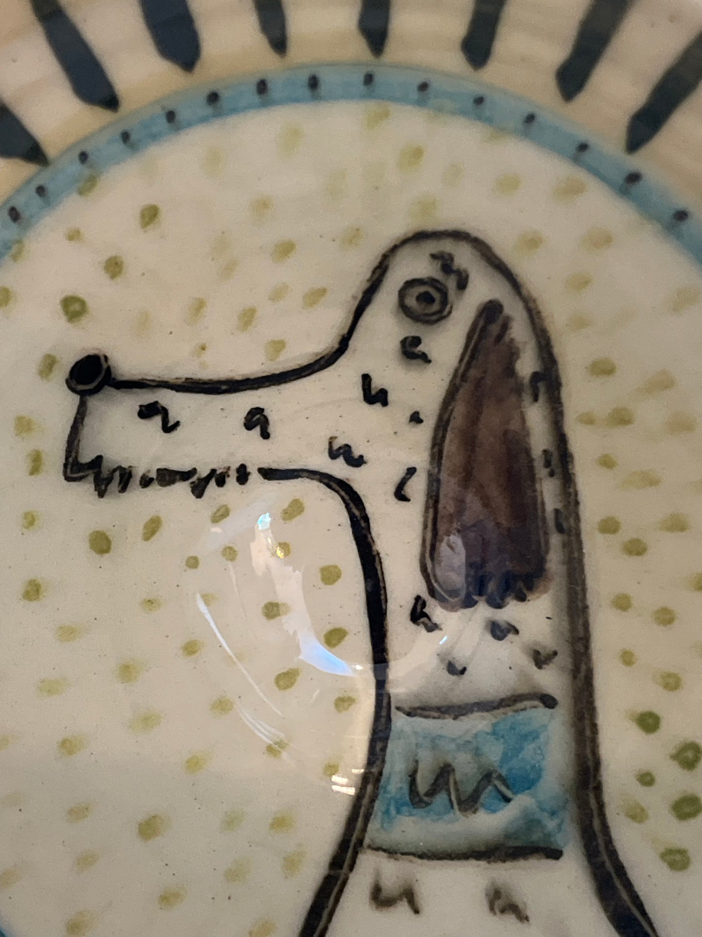 Wally Dog by AliAll Pottery
