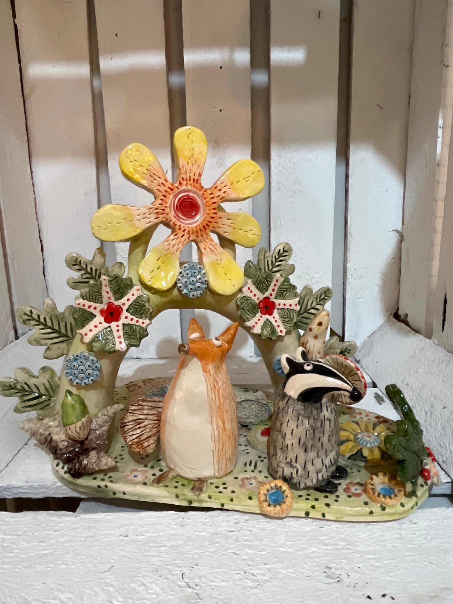 Woodland Scene by Judith Douglas