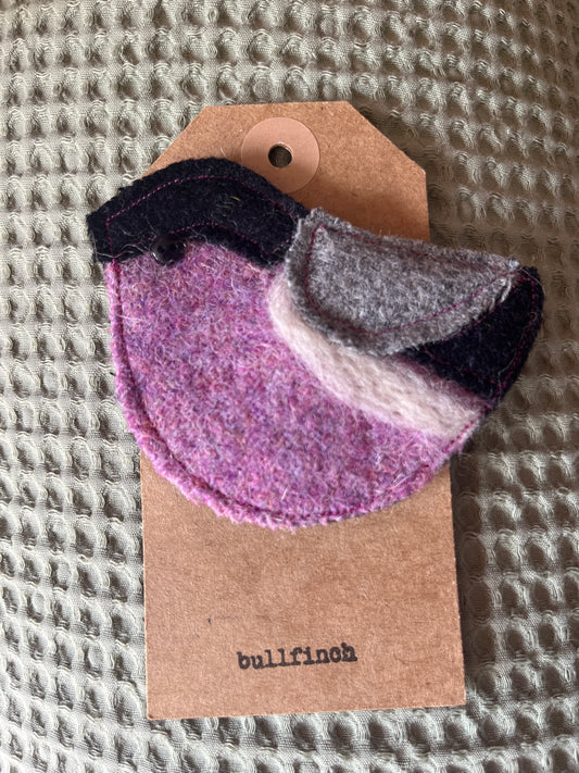 Bullfinch Brooch