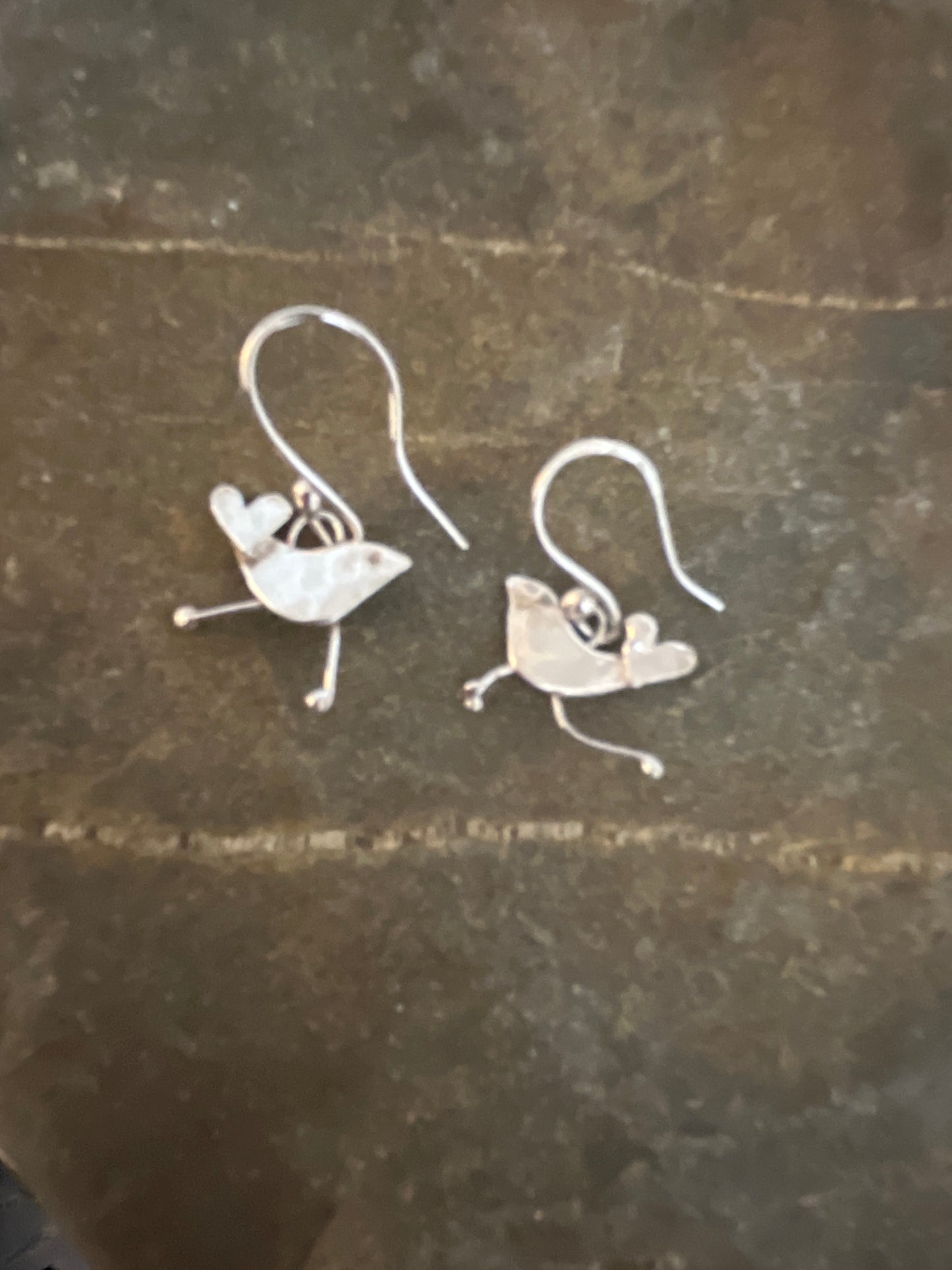 Tiny Running Birds by Caroline Smith