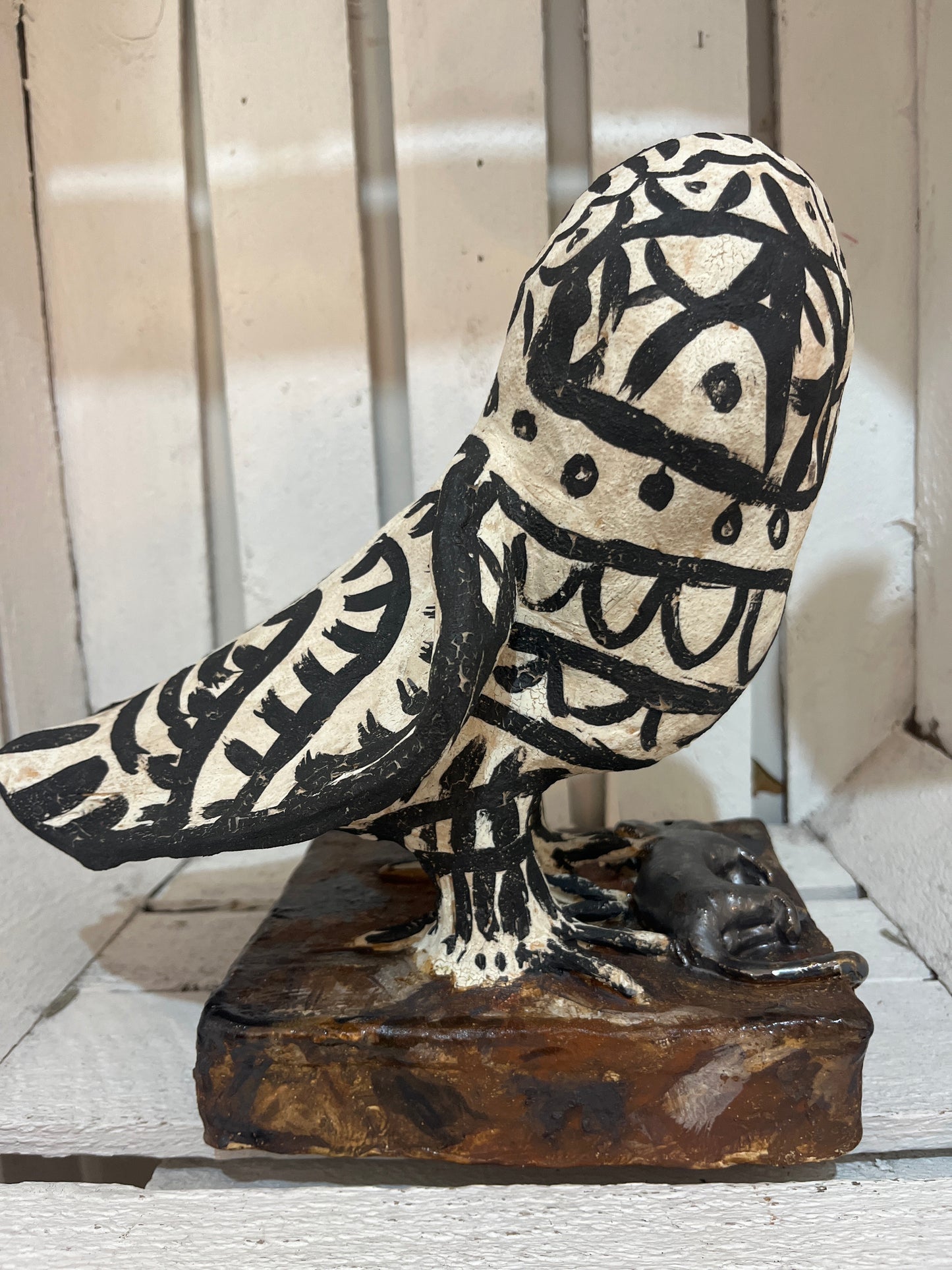 Picasso Owl by Jane Tyler