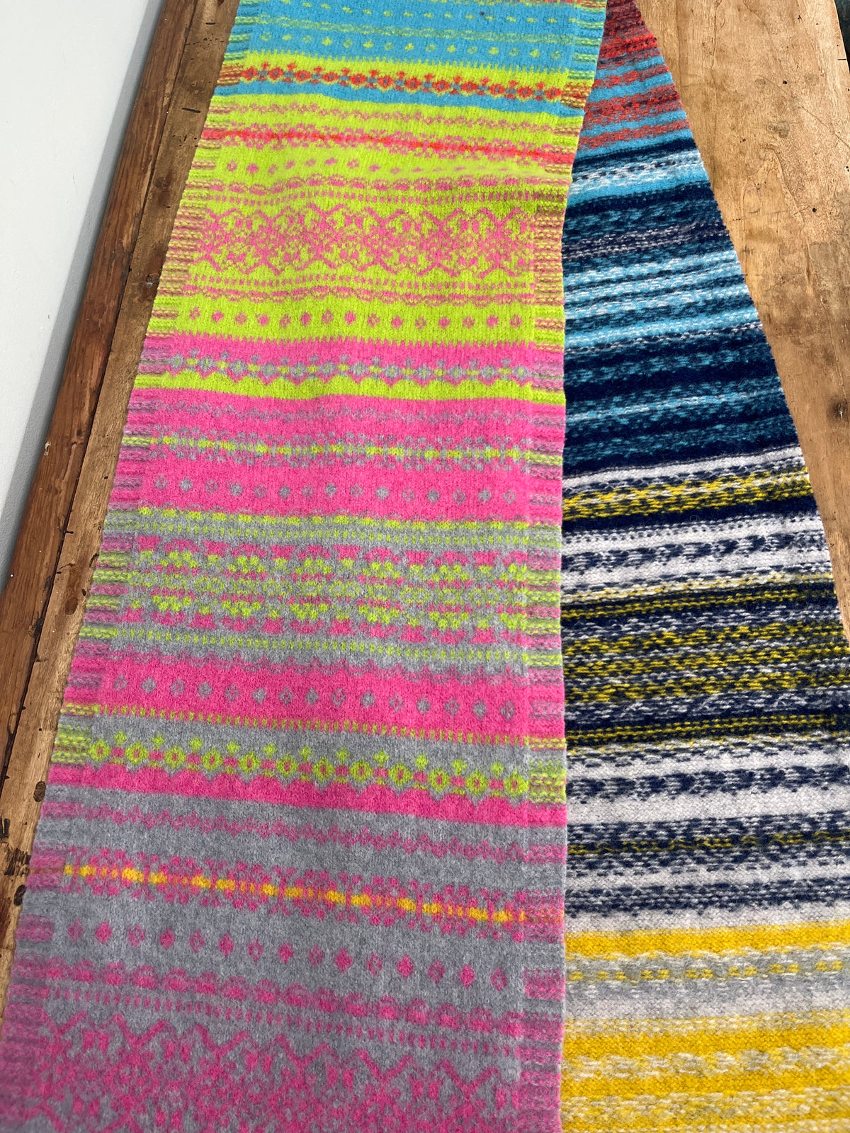 Eribé Fairisle Scarf Festival