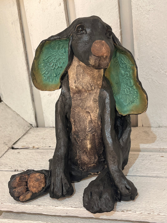 Large Seated Hare by Helen Jewsbury