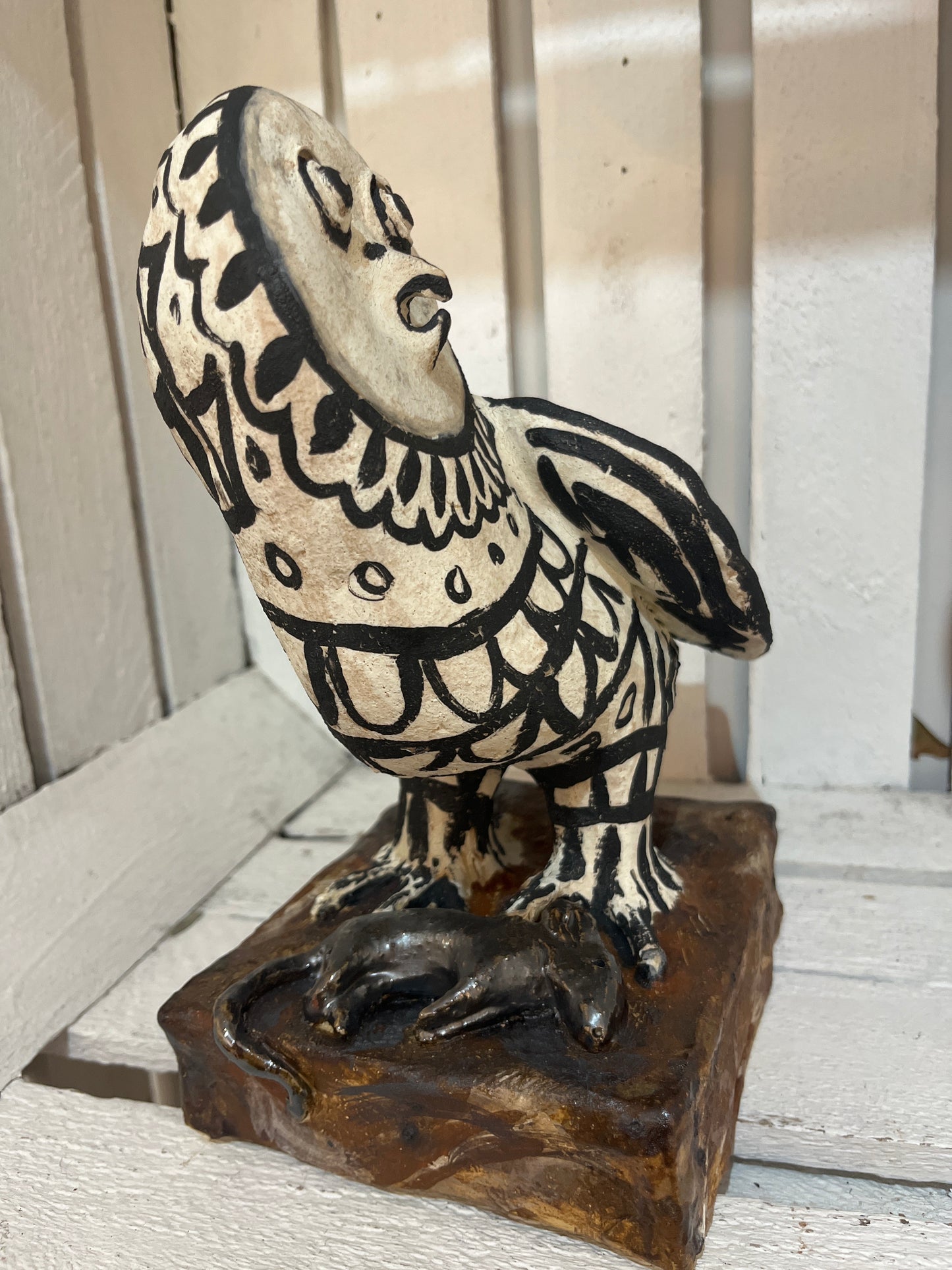 Picasso Owl by Jane Tyler