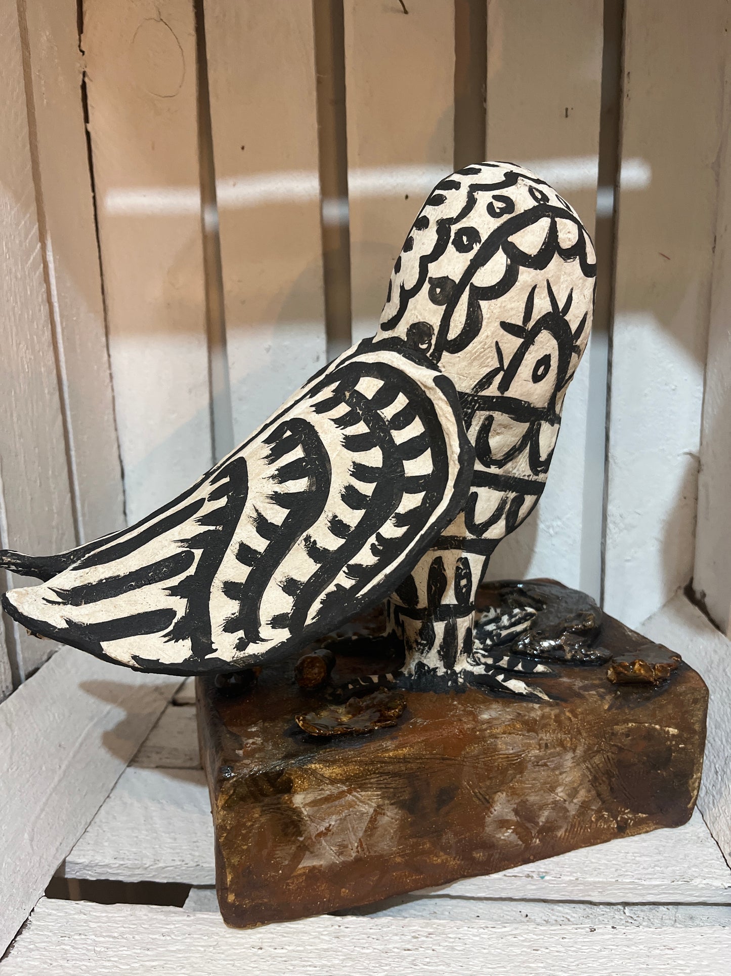 Picasso Owl by Jane Tyler