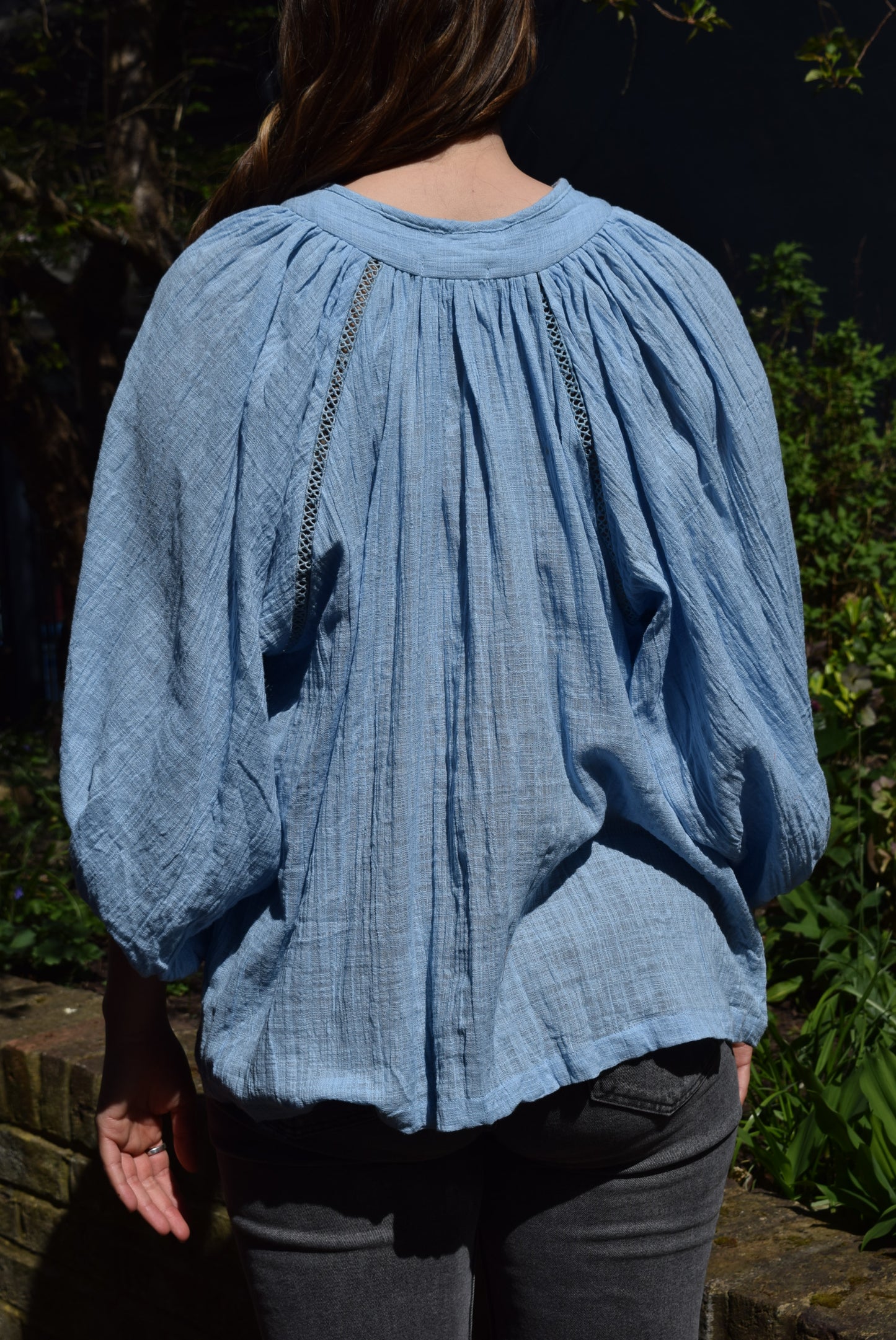 Gabriella Parker Balloon Sleeve Blouse