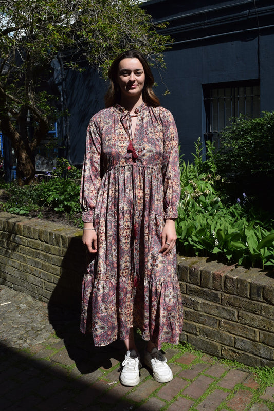 Gabriella Parker Pink Floral Maxi Dress
