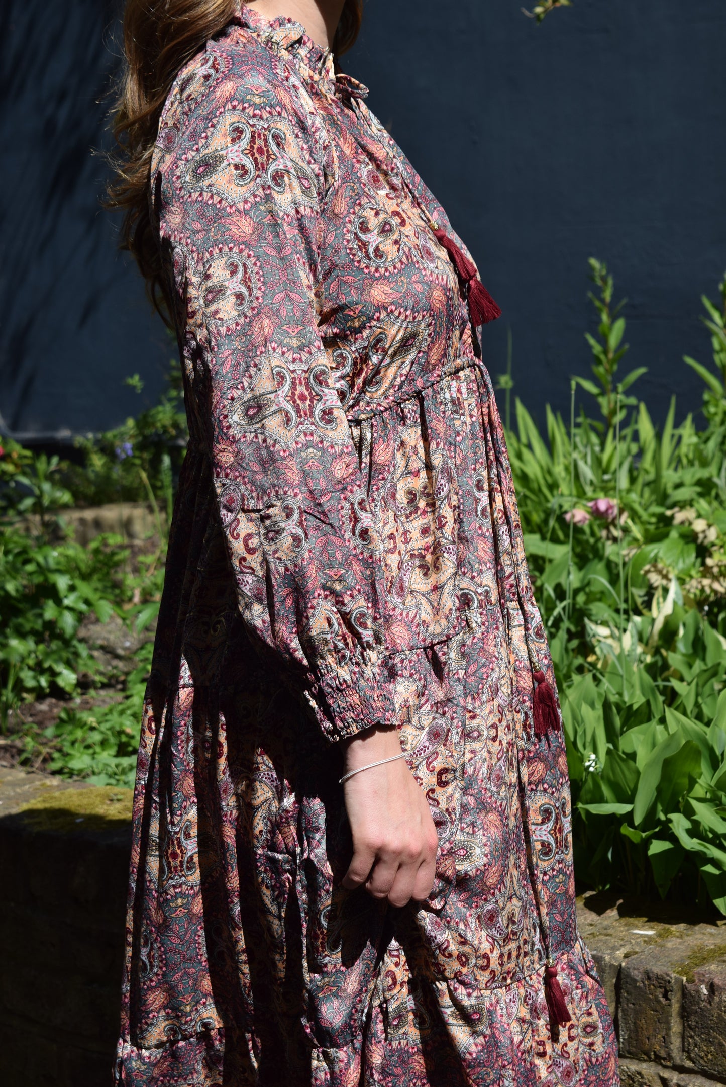 Gabriella Parker Pink Floral Maxi Dress