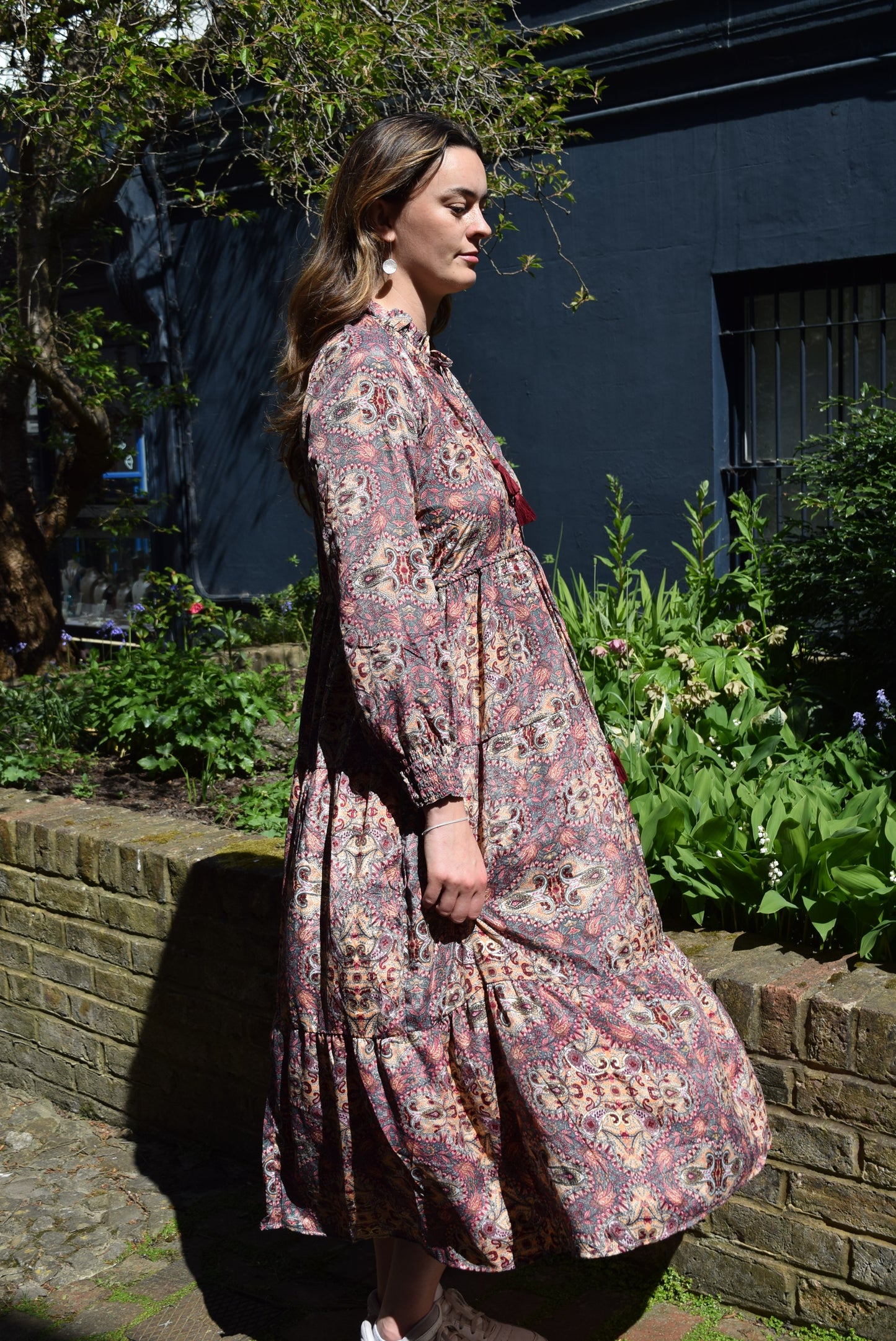 Gabriella Parker Pink Floral Maxi Dress