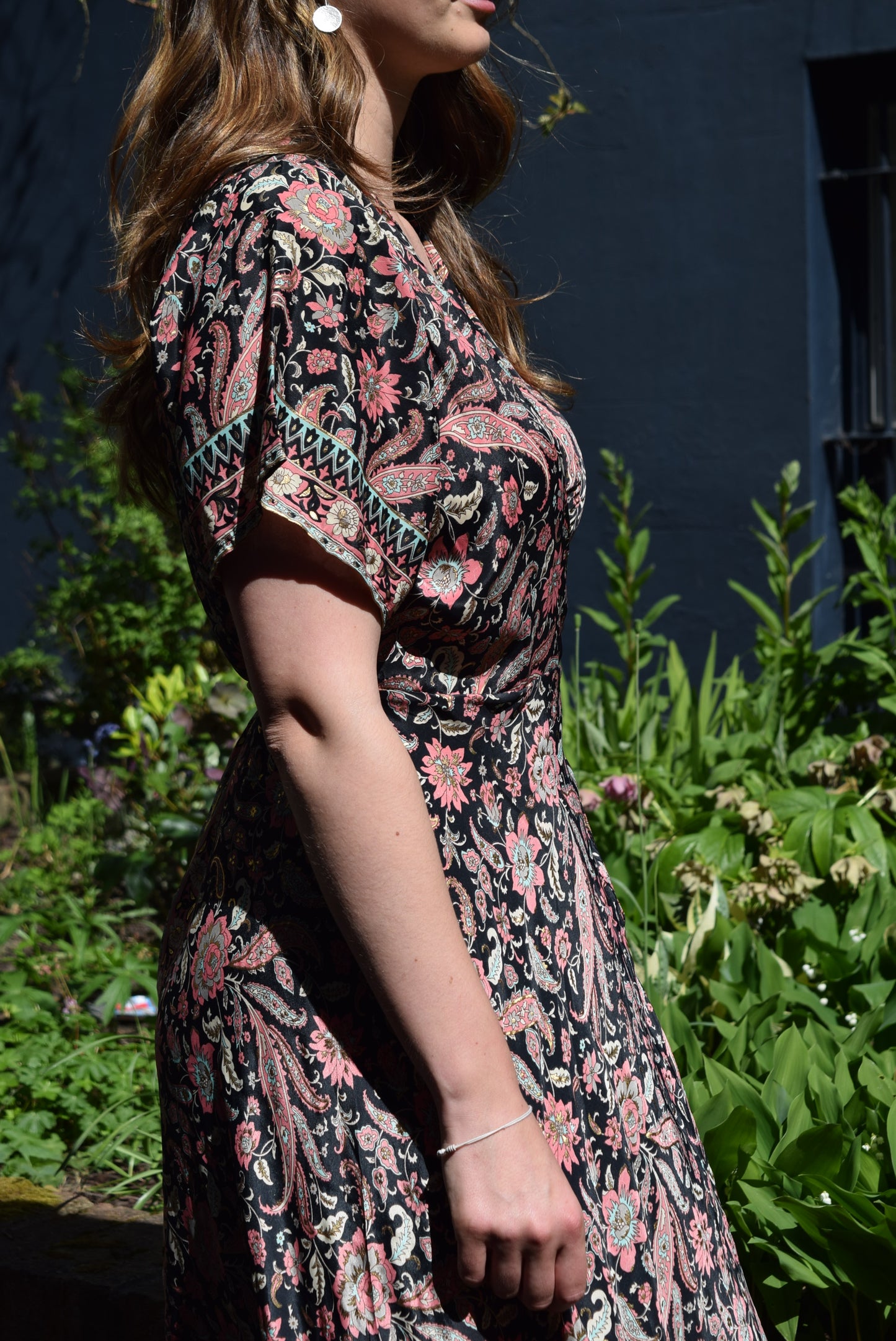 Gabriella Parker Short Sleeve Wrap Dress