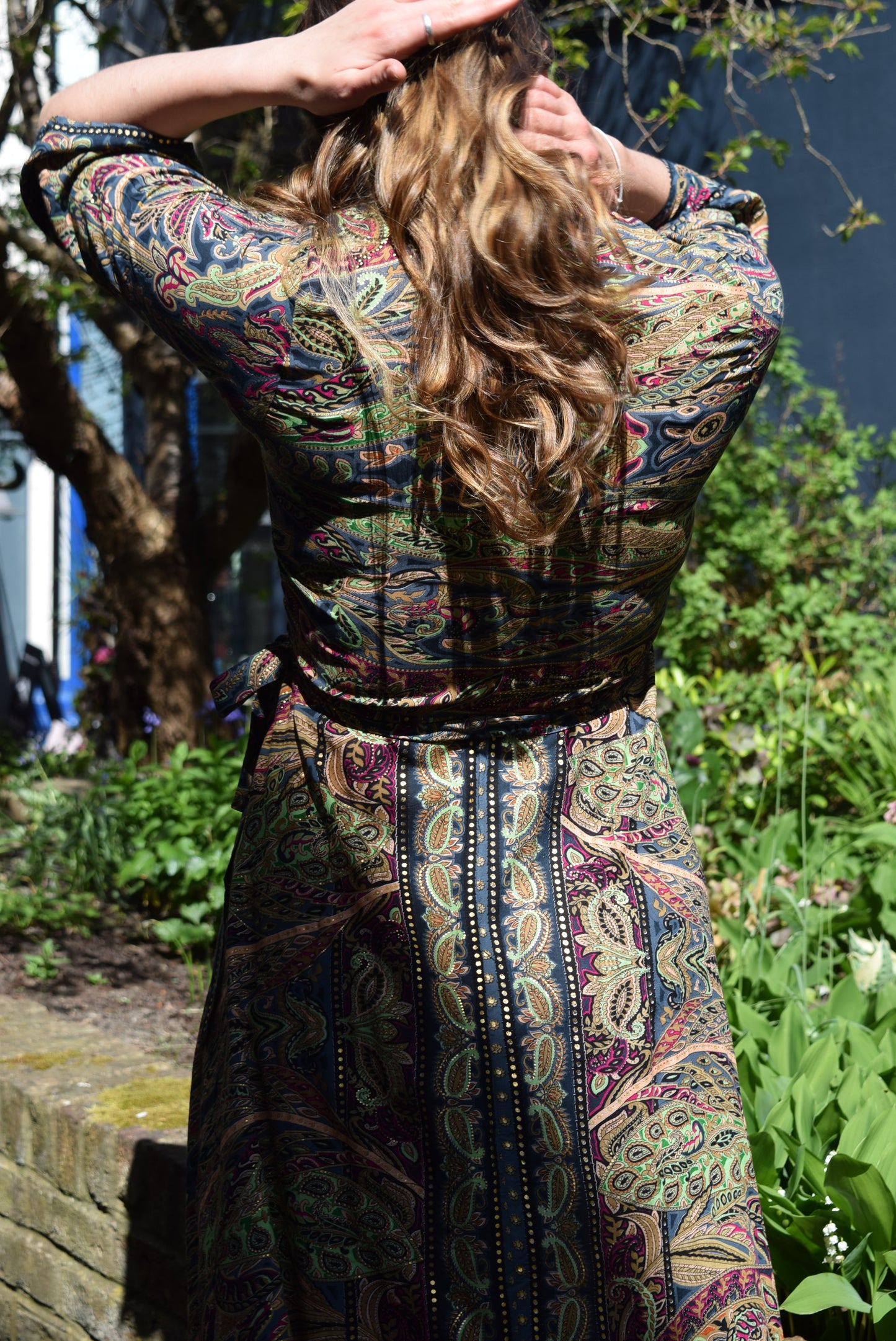 Gabriella Parker 3/4 length sleeve Midi Dress