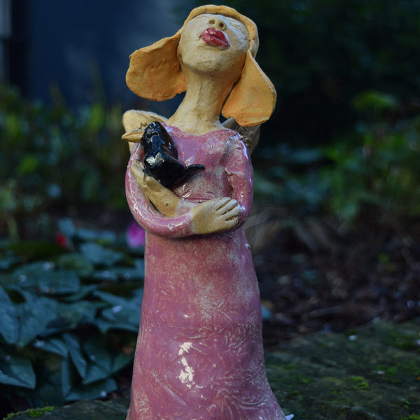 Helen Jewsbury Pink Angel Ornament