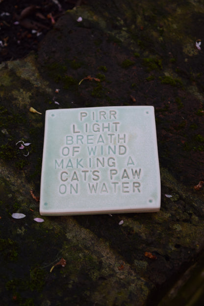 Dodhurst Ceramics Quote Coasters