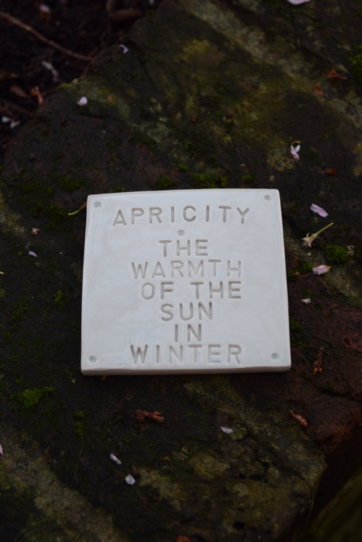 Dodhurst Ceramics Quote Coasters