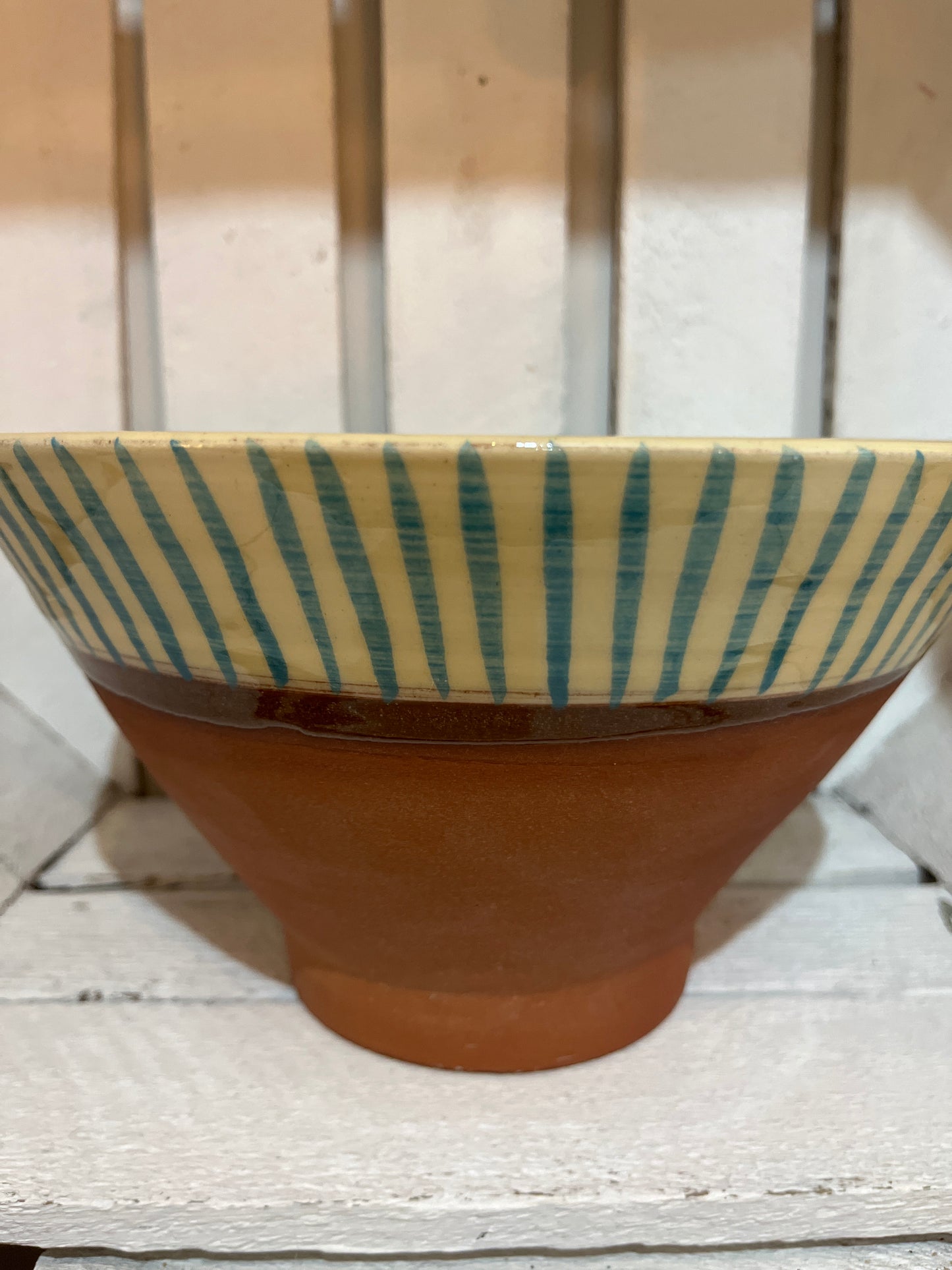 Four Large Oranges Bowl by AliAll Pottery