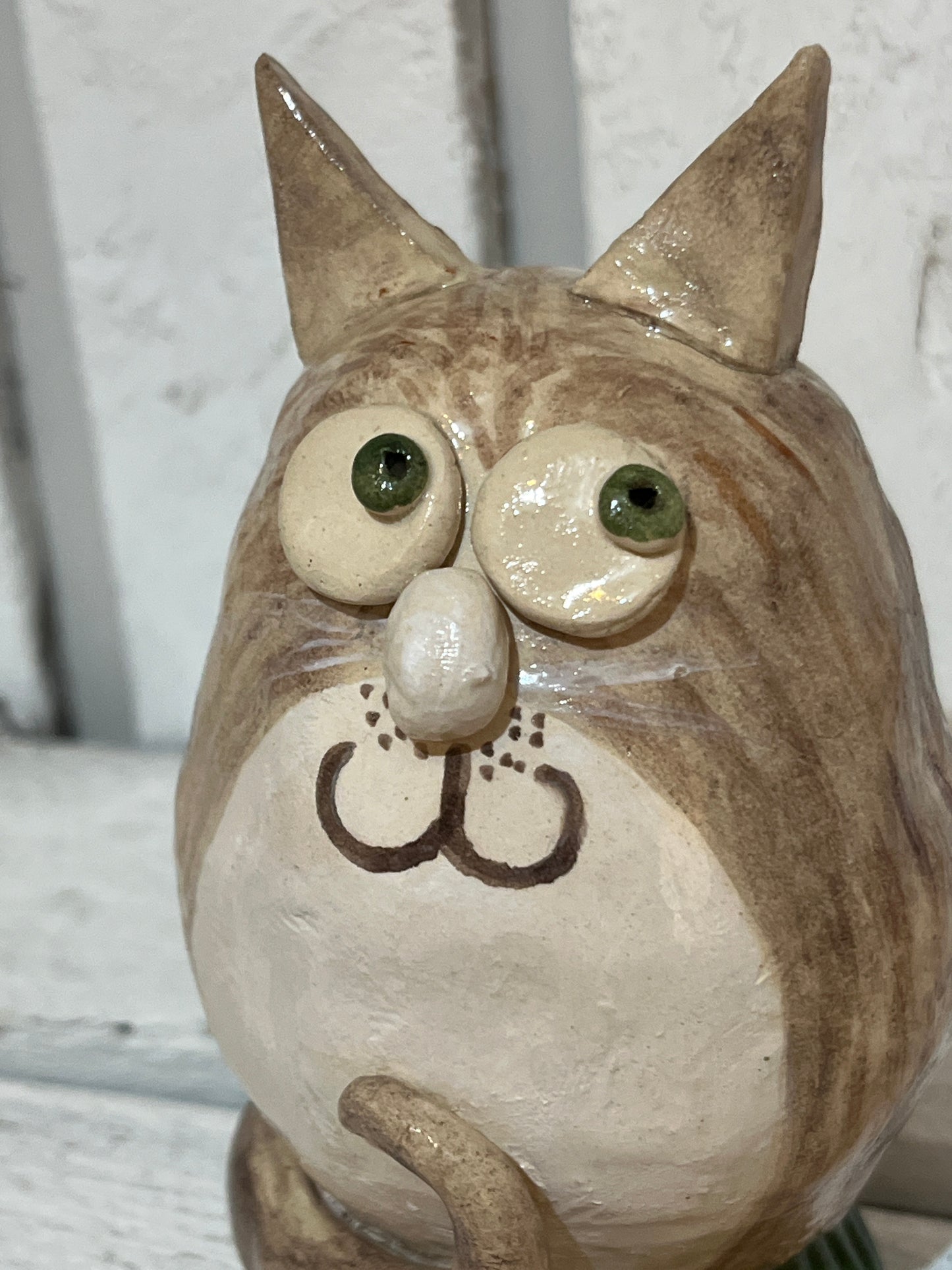 Brown Cat by Judith Douglas