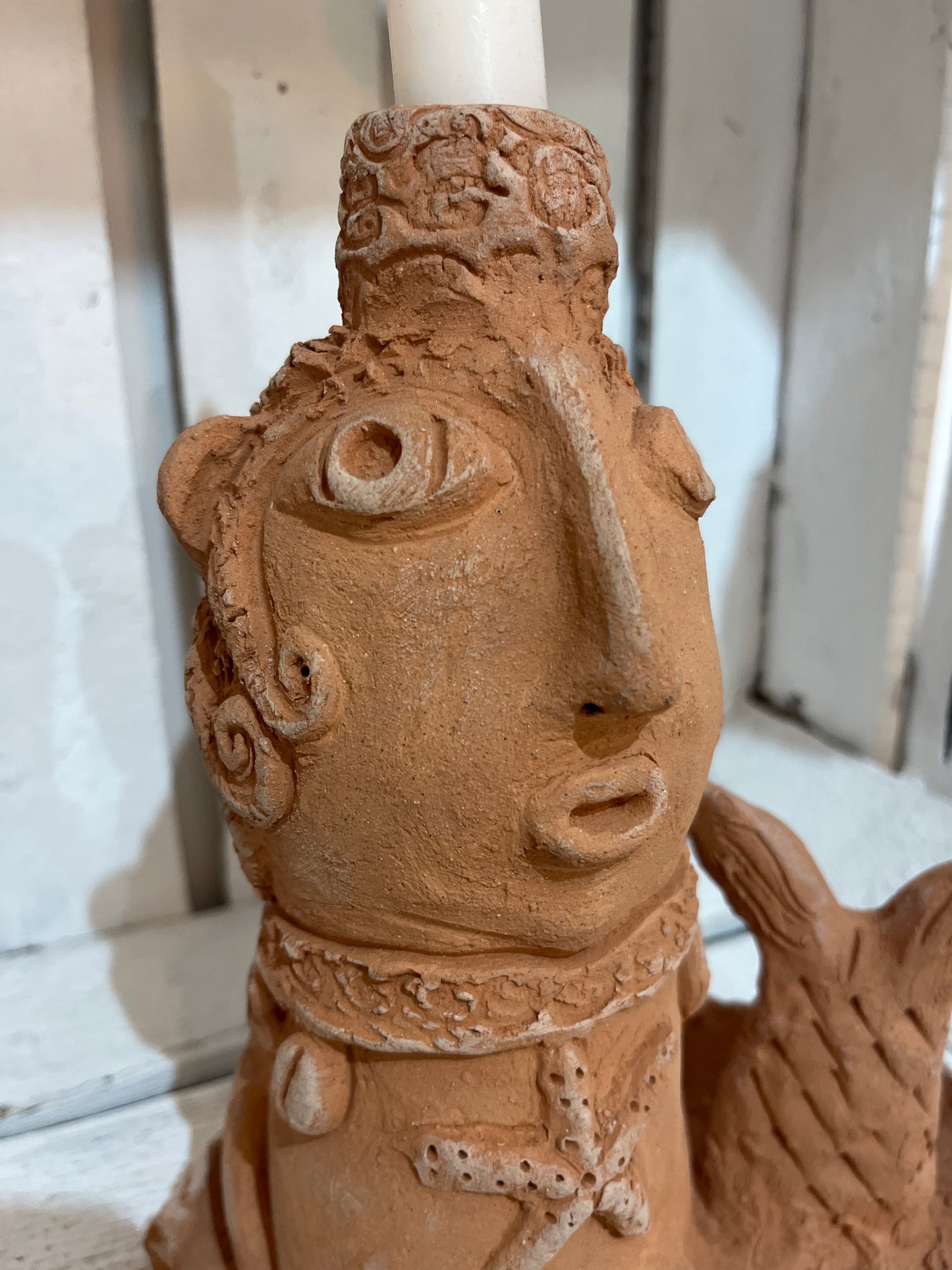 Terracotta Mermaid by Jane Tyler