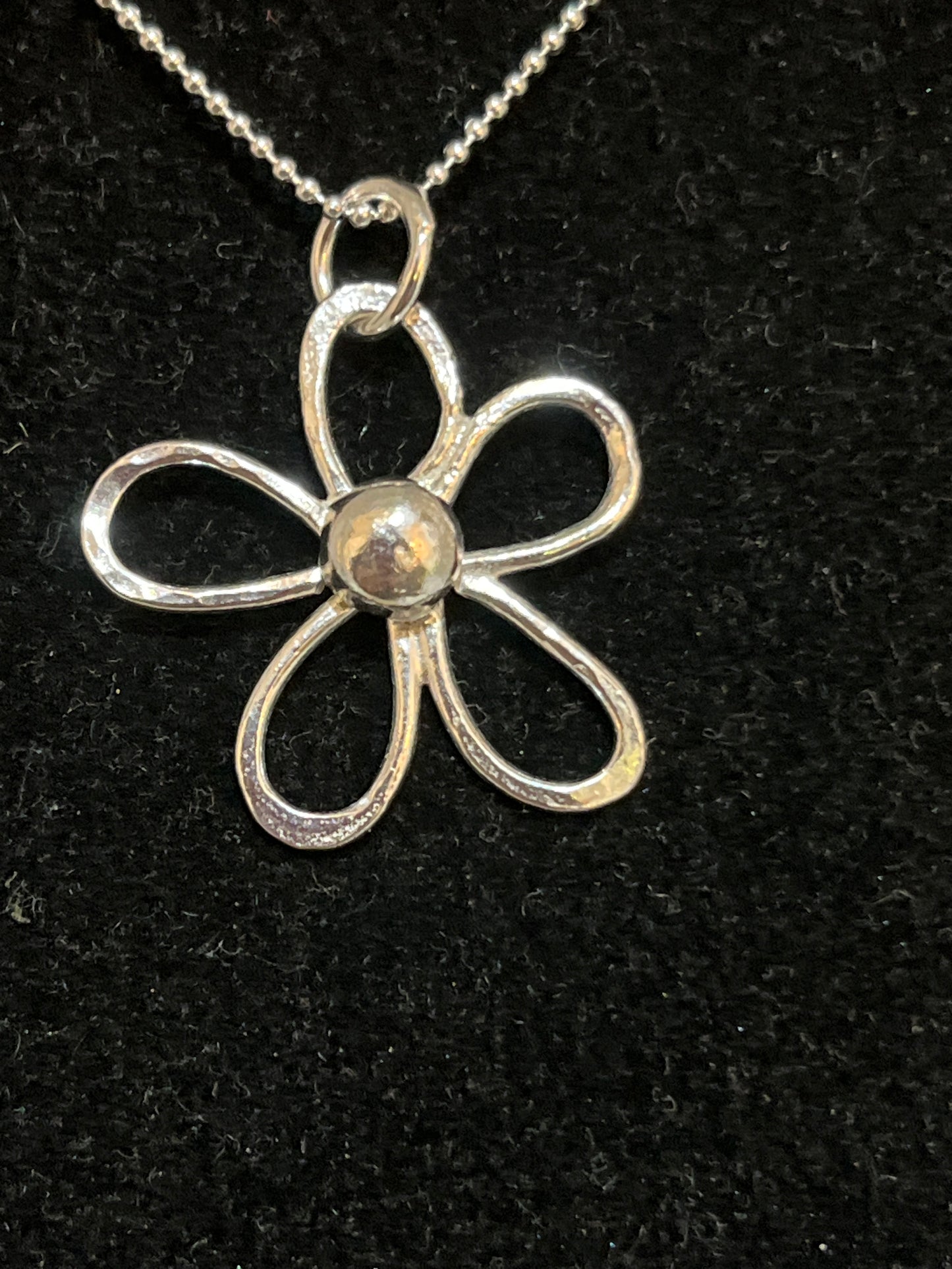 Silver Flower by Caroline Smith