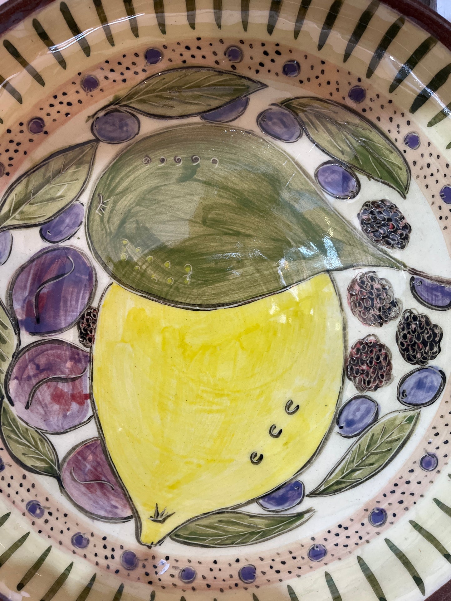 Fruit Platter by AliAll Pottery
