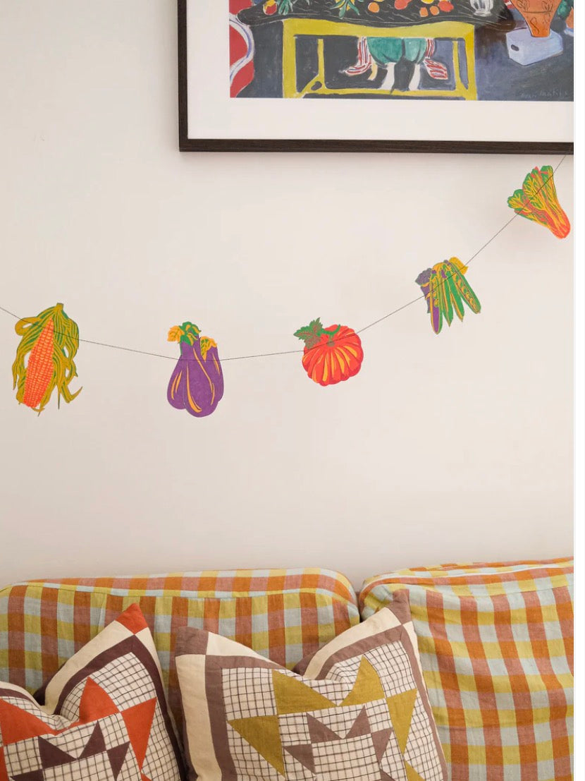 Vegetable Sewn Garland