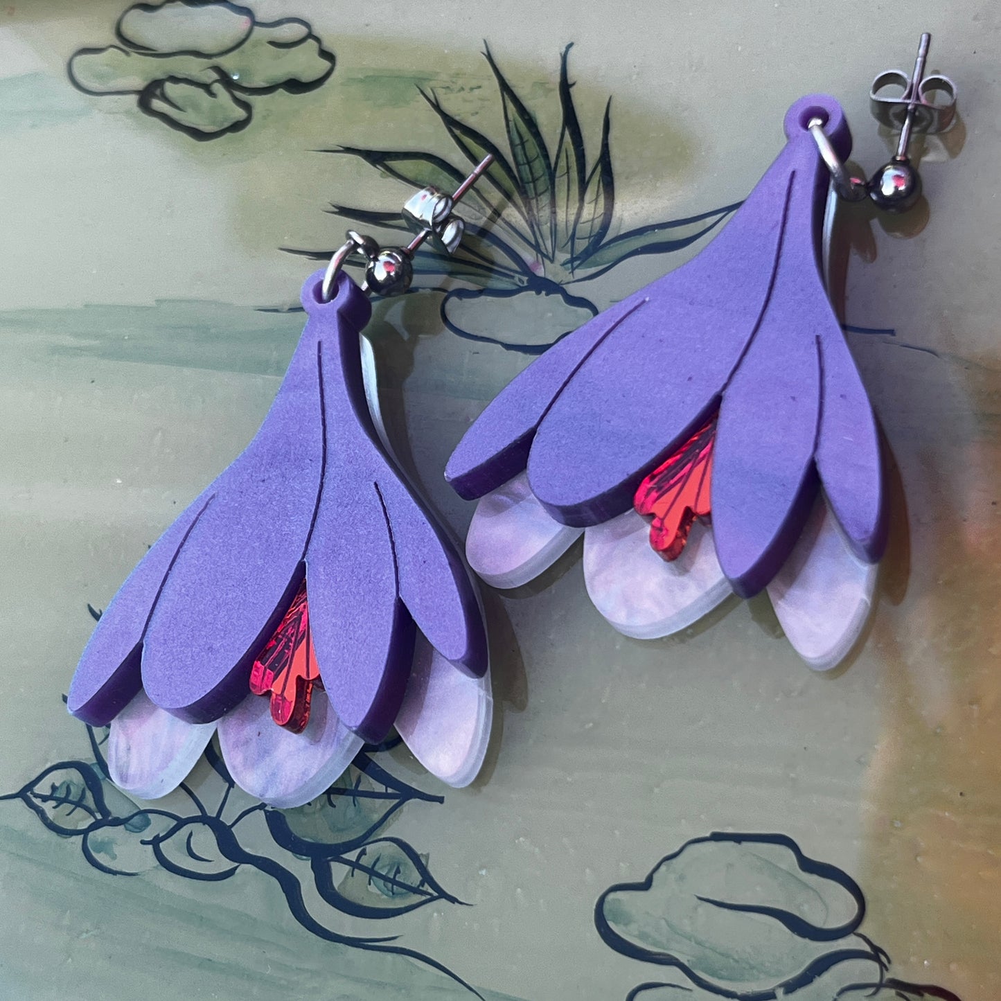 Crocus Earrings