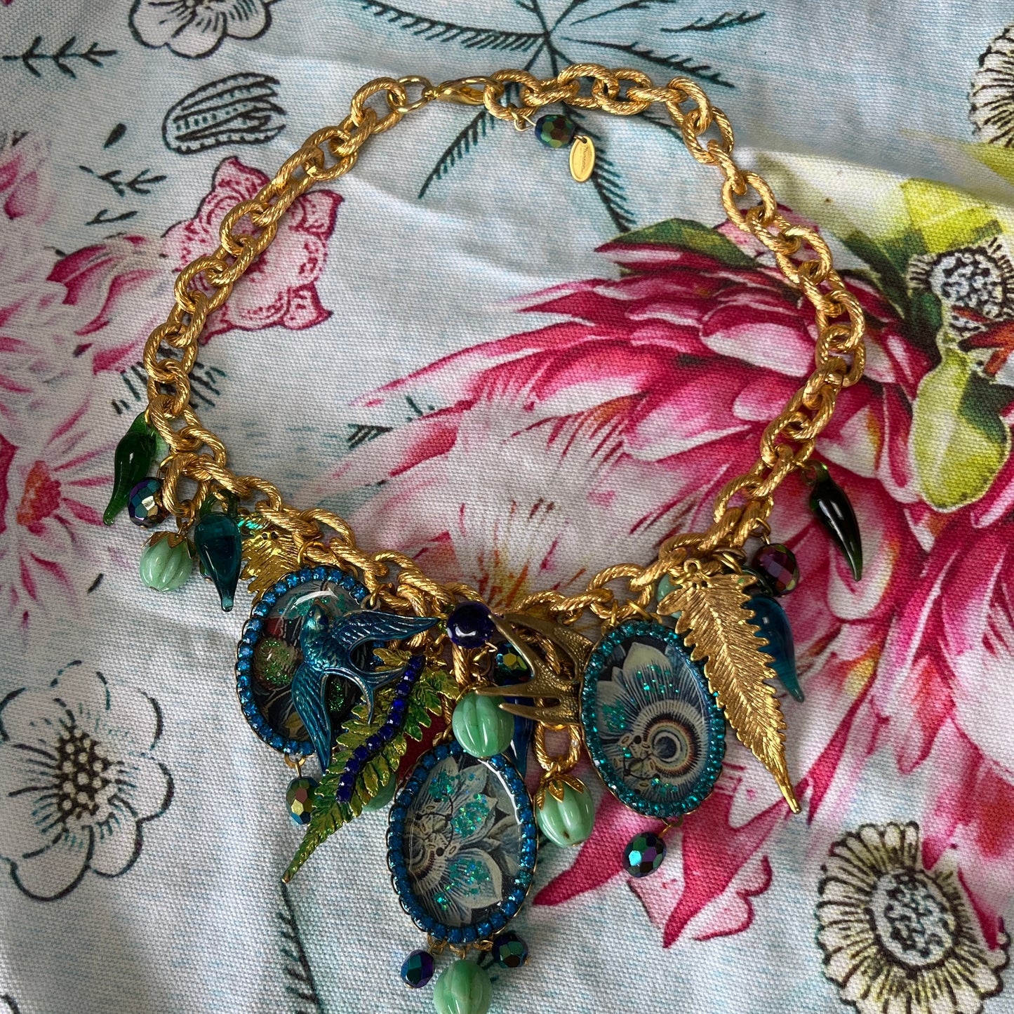 Amazing Diana Wilson Arcana Necklace  -Blue