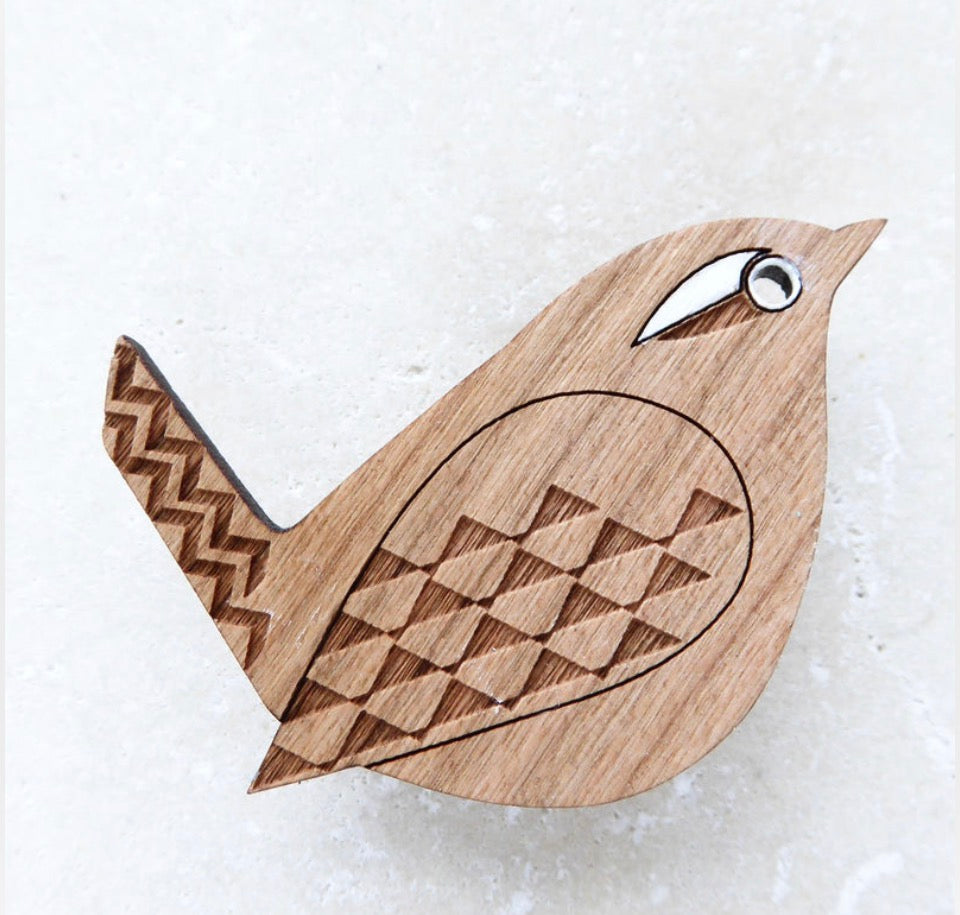 Wren Brooch