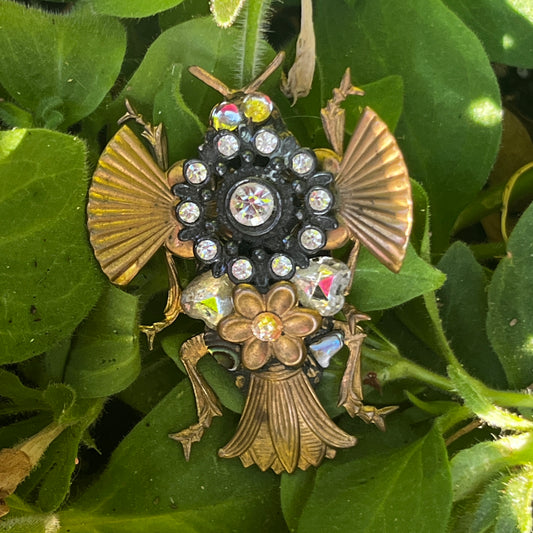 Big Bug Brooch by Annie Sherborne