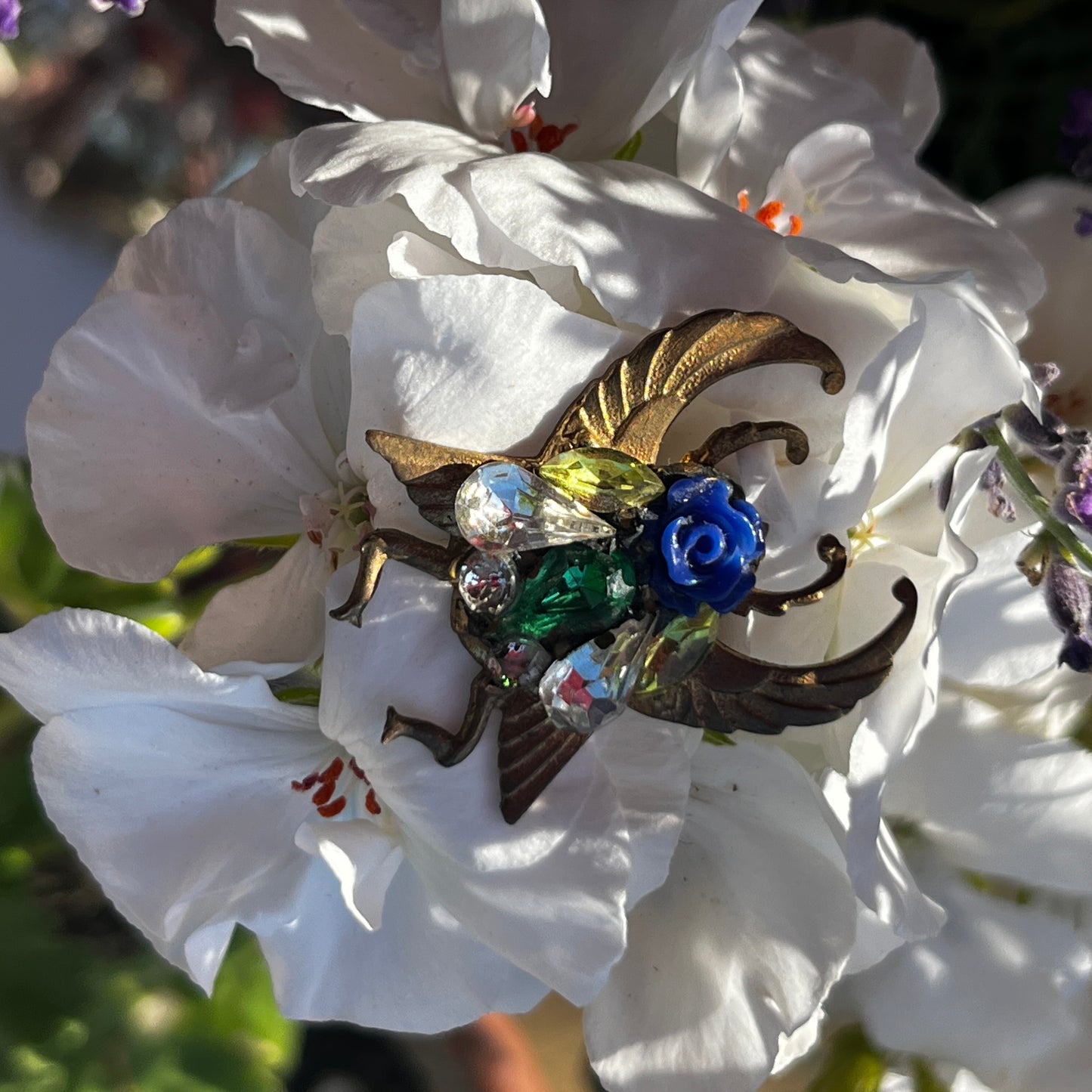 Scarab Brooch by Annie Sherborne