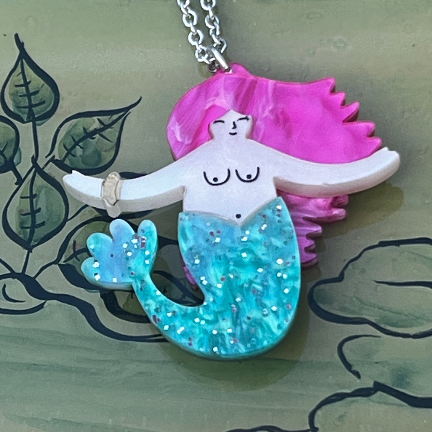 Nudie Mermaid - pink