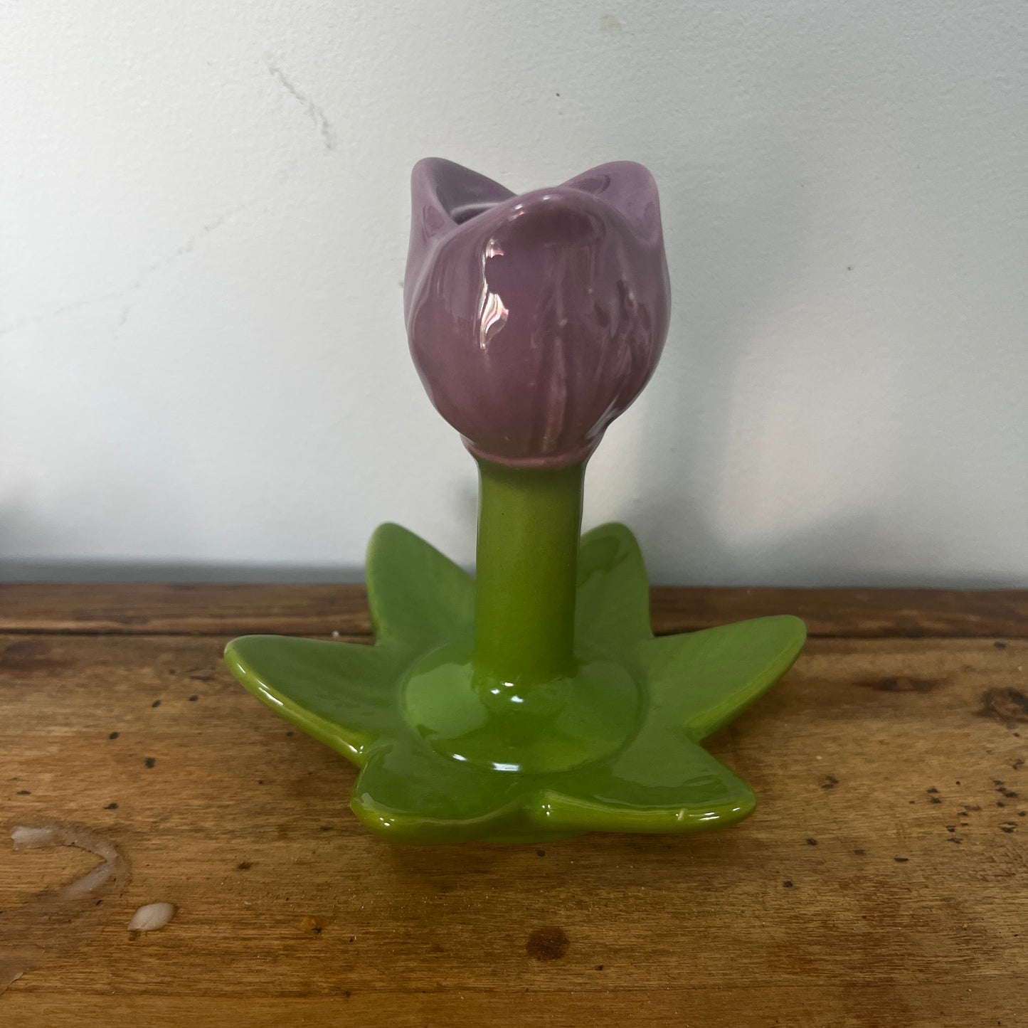 My Doris Ceramic Tulip Candlestick