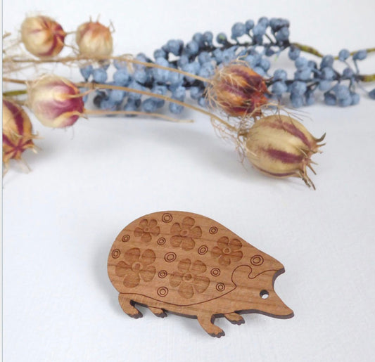 Hedgehog Brooch