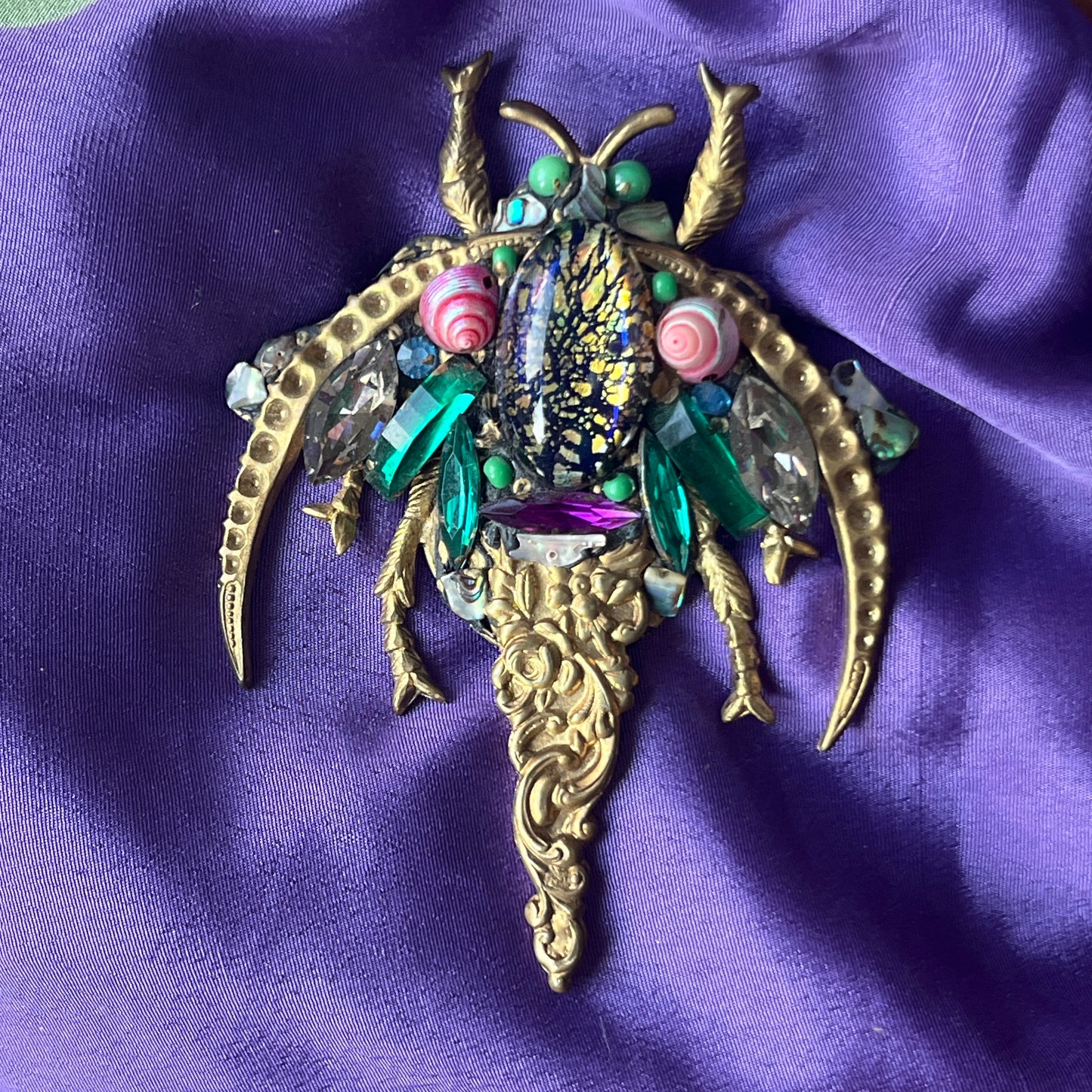 Big Bug Brooch by Annie Sherborne