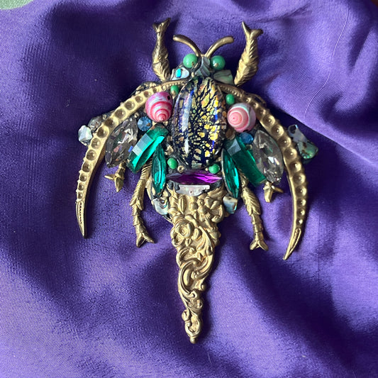 Big Bug Brooch by Annie Sherborne