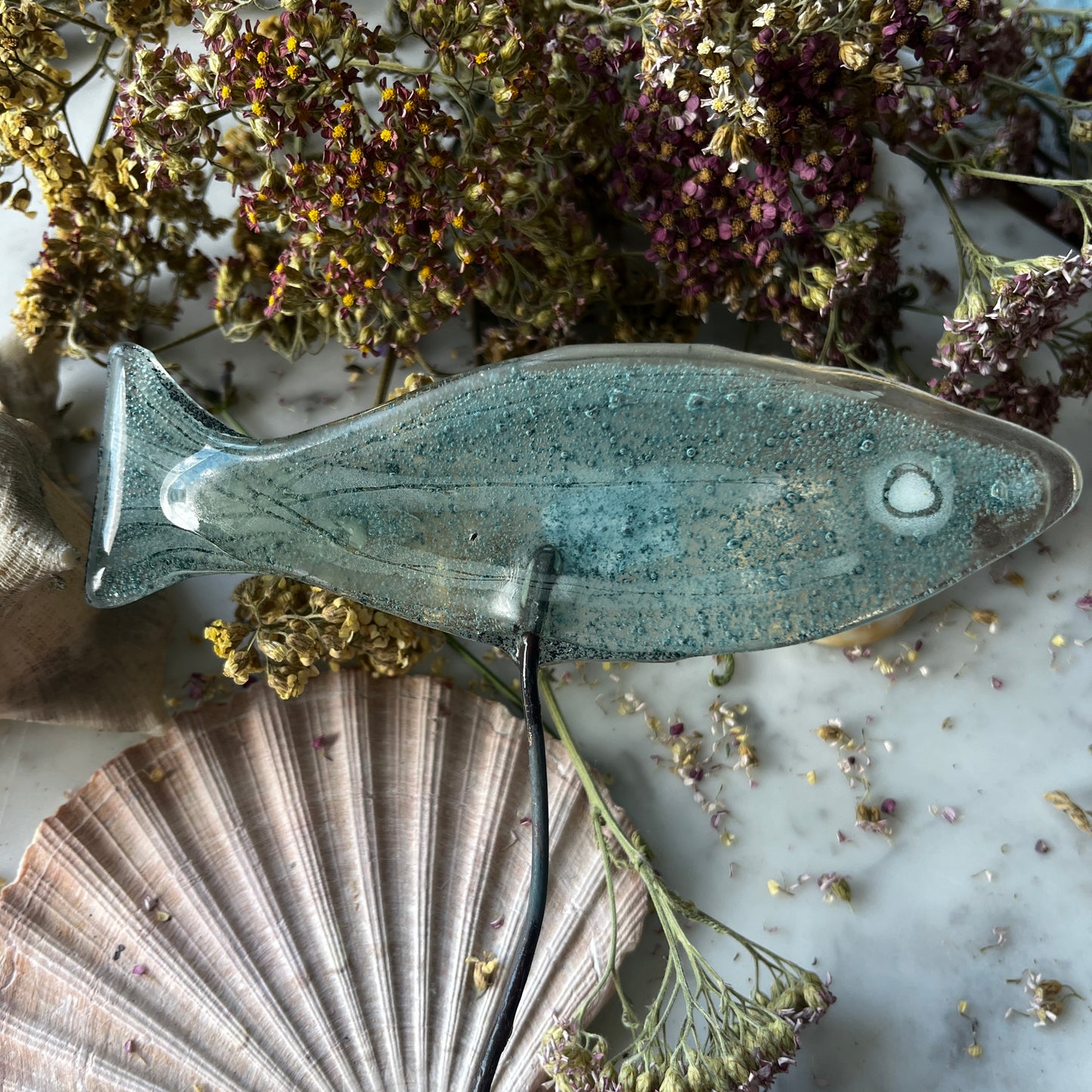Medium Fish on Wire