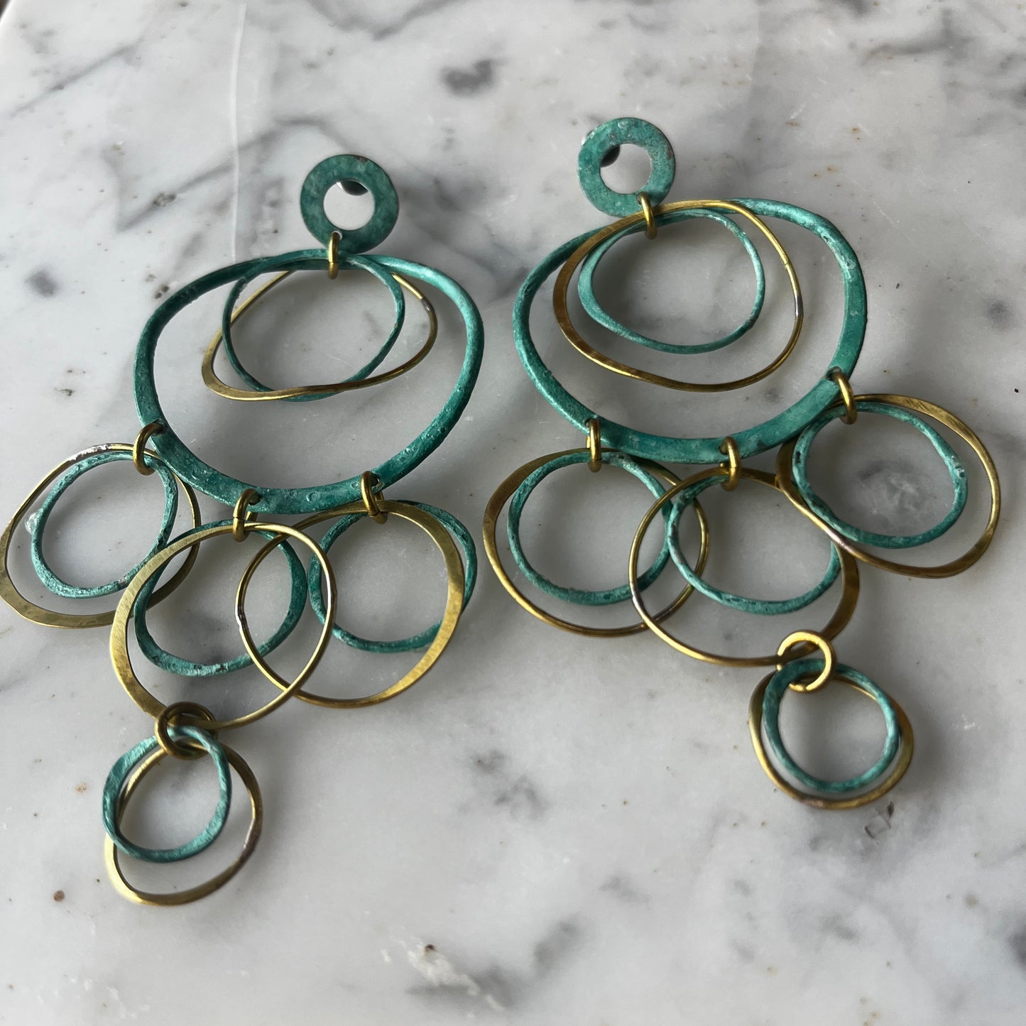 Multi Hoop Earrings by Sibilia