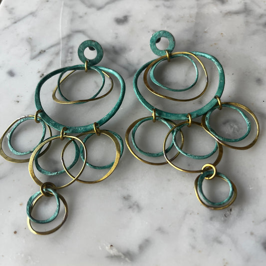 Multi Hoop Earrings by Sibilia