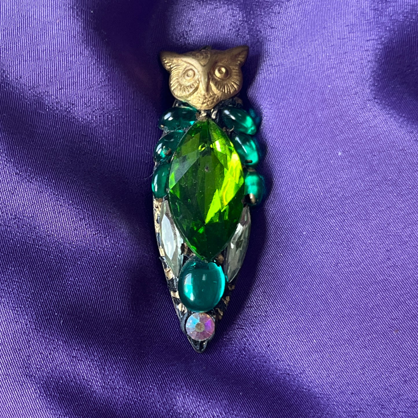 Owl Brooch by Annie Sherborne