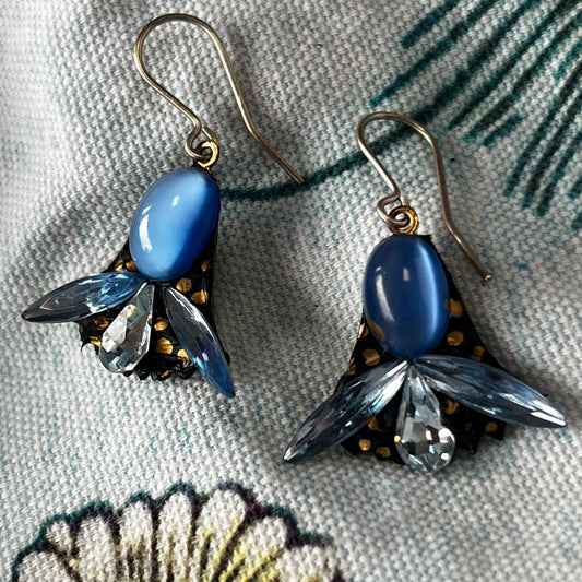 Blue Stone Earrings