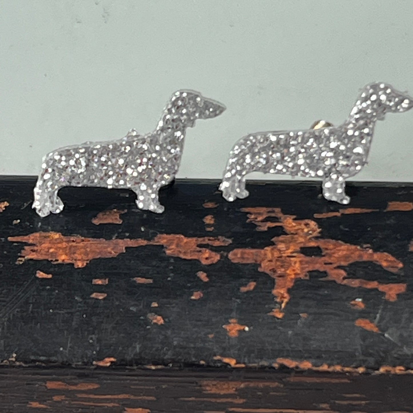 Dachshund Studs by Heather Filby