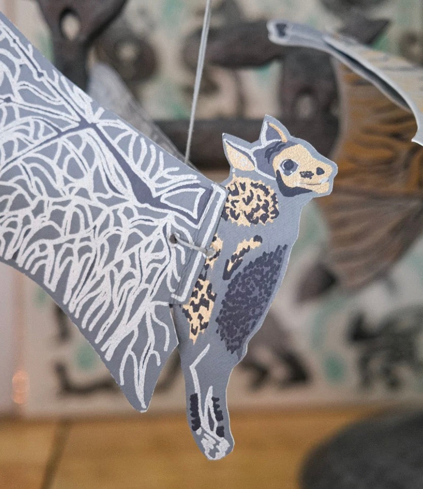 Bats Paper Ornaments