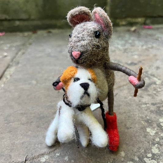 Mouse Walking Terrier
