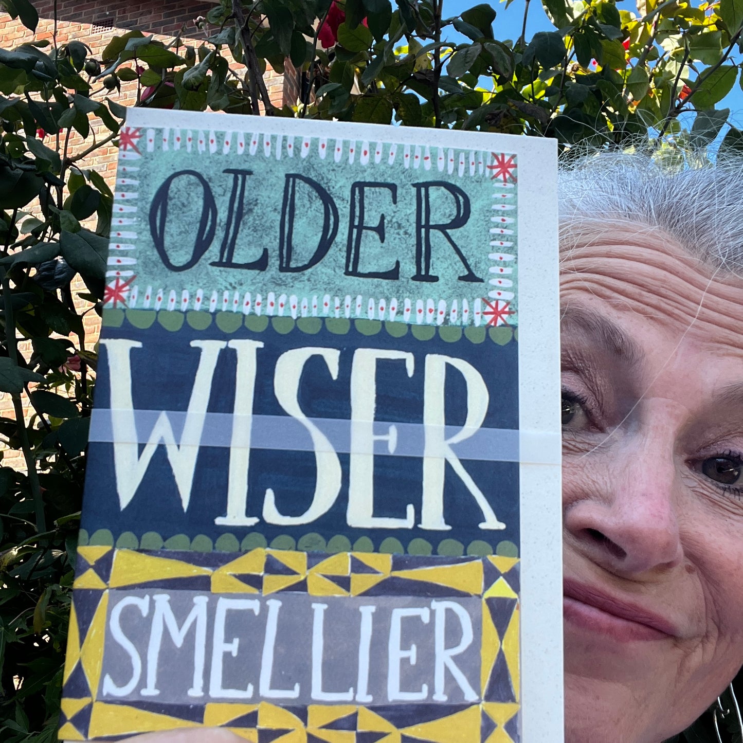 Older Wiser Smellier Greeting Card