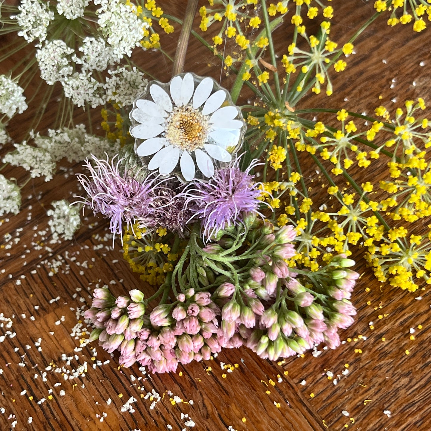 Sterling Silver Daisy Ring