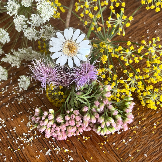 Sterling Silver Daisy Ring