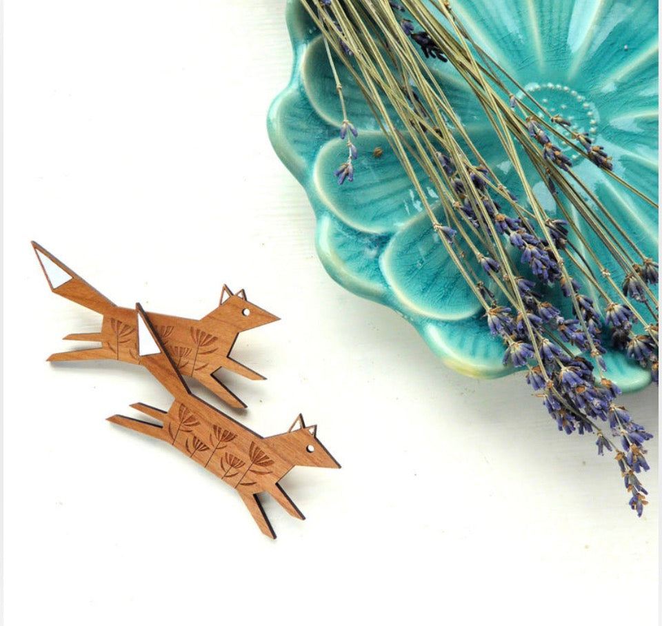Fox Brooch